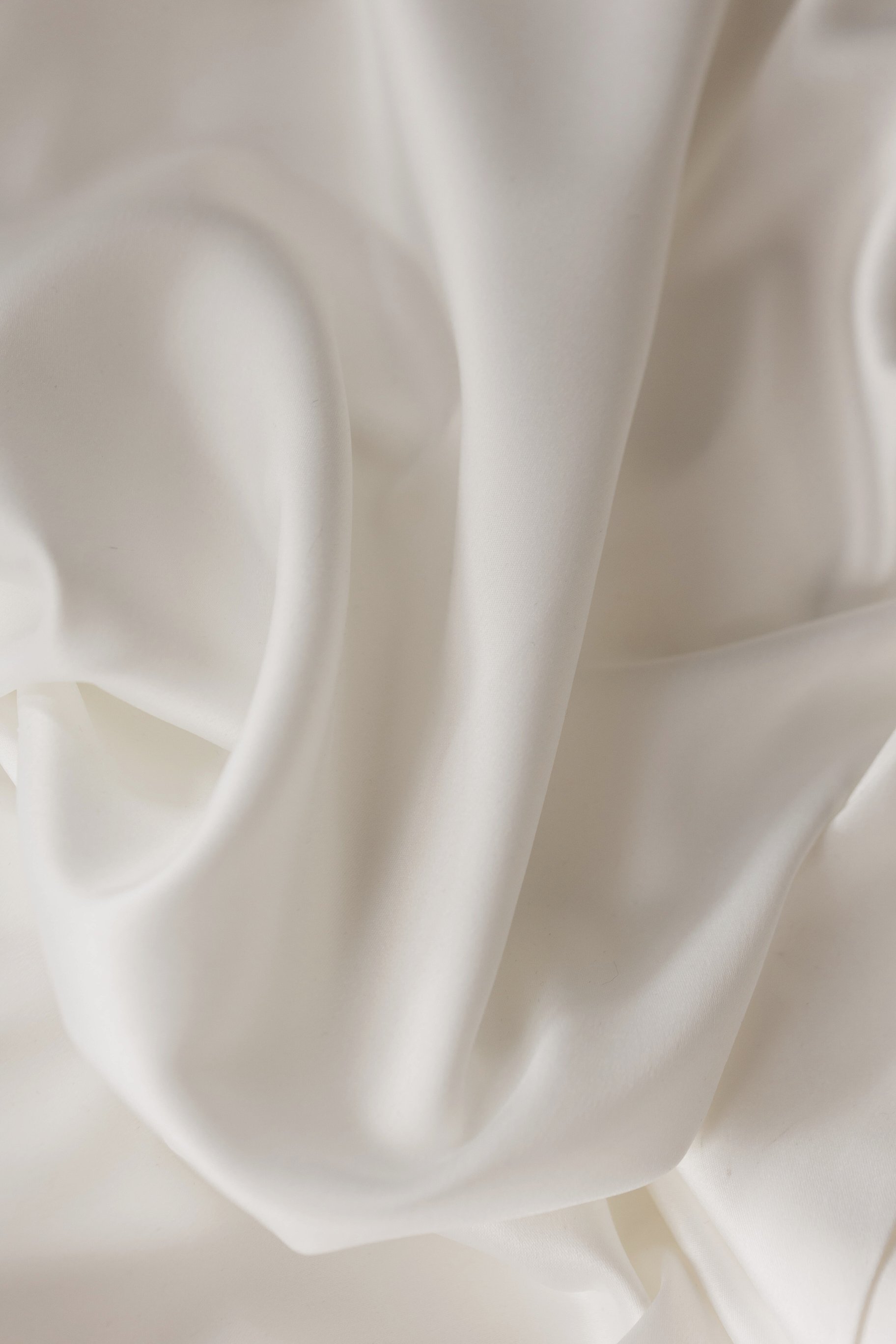 White Silk Fabric